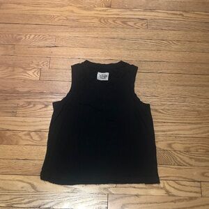 Chaser Black Crew Neck Tank Top. Size XS.